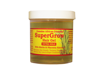 African Formula SUPER GROW Hair Gel with Biotin & Placenta Extracts 120ml / 4oz