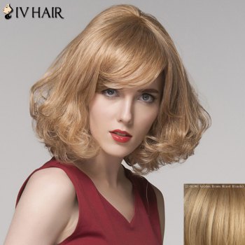 human hair wigs with side bangs