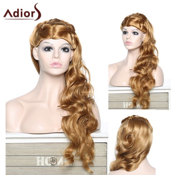 Fashion Women's Adiors Braided Curly Synthetic Wig