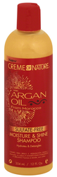 Cream of Nature w/Argan Oil Moisture & Shine Shampoo  12 fl oz